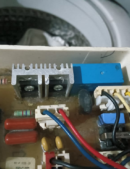 Washing machine PCB repair